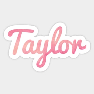 Taylor Sticker